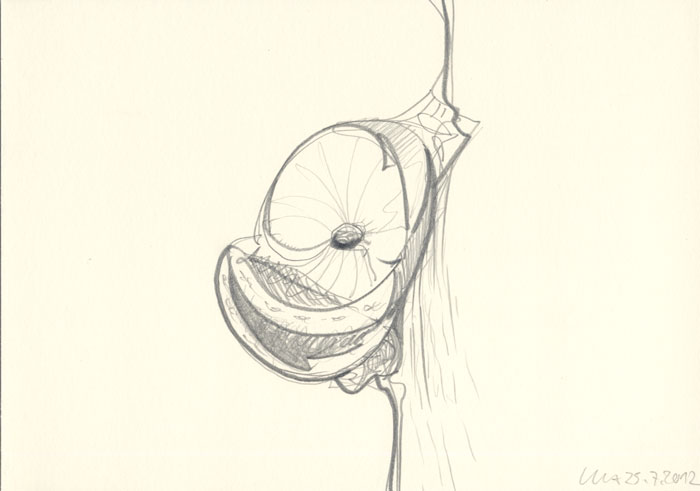 Kleine Bleistiftzeichnung 12