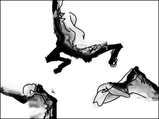 CG 99, Freihandzeichnung mit Grafiktablett