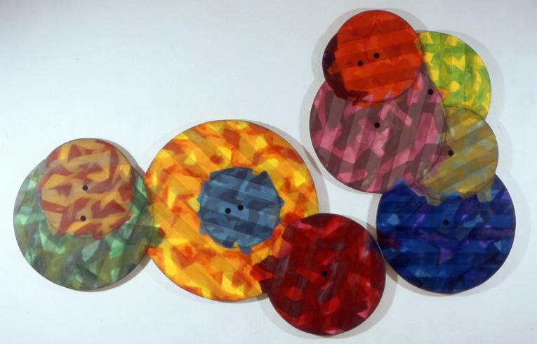 Plejaden-Konstellation - Die Farbe hat keine Bedeutung