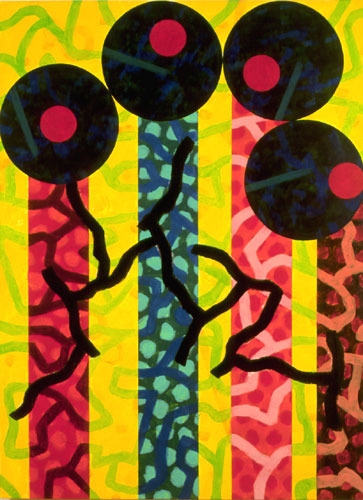 Vier Zentren (vertikal)